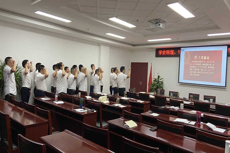 公司支部組織召開“學(xué)黨史、慶七一” 主題座談會